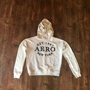 SOLD White Aeropostale Hoodie